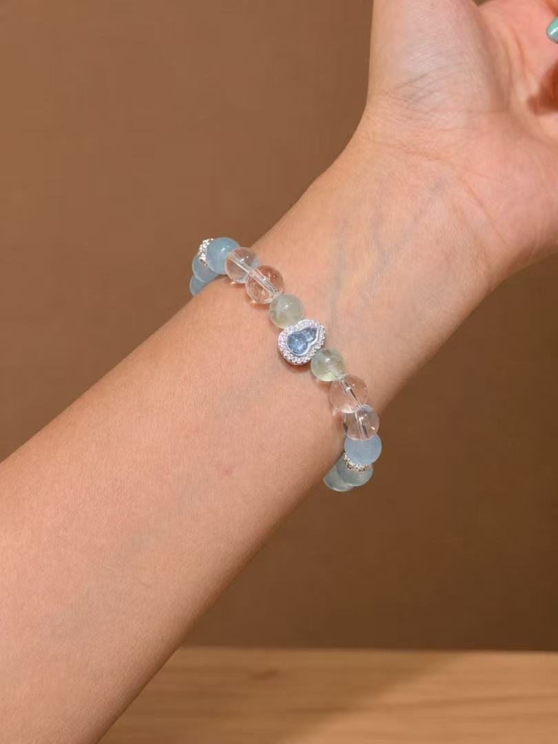 Morning Dew Aquamarine Bracelet