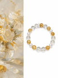 Golden Resolve Crystal Bracelet