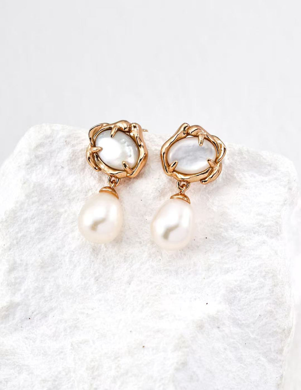 Cradle Drop Earrings