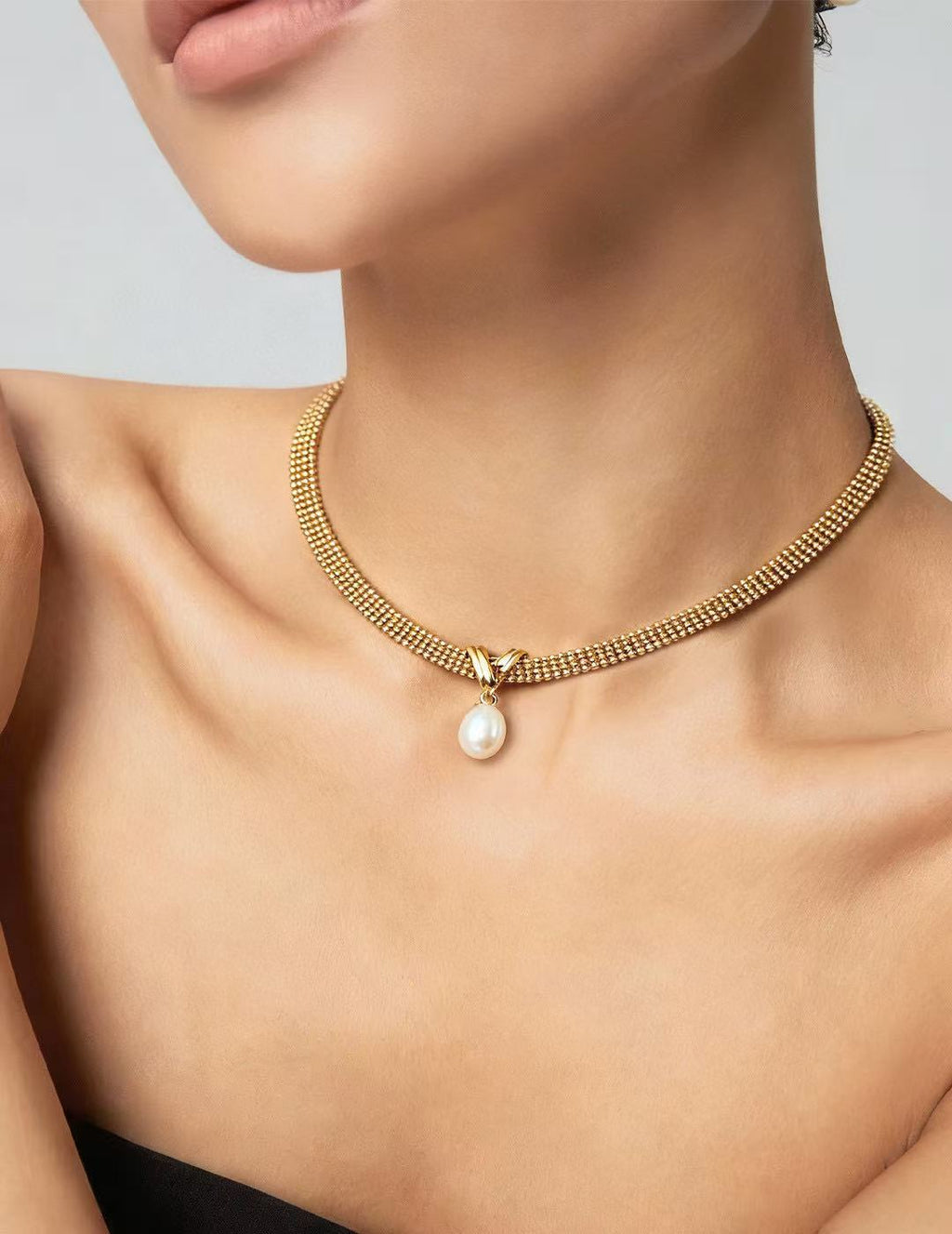One Little Pearl Necklace