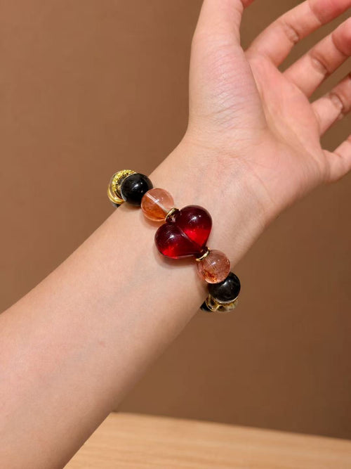 Blazing Heart Bracelet