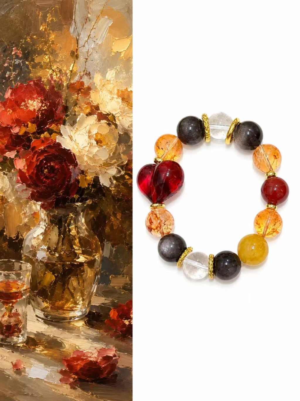 Blazing Heart Bracelet